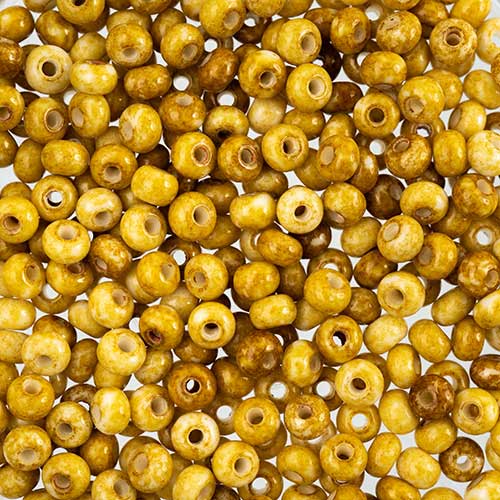 Czech Seed Beads - 6/0 - Travertine (22g)
