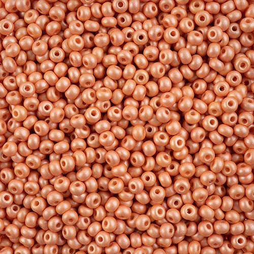 Czech Seed Beads - 6/0 - Permalux Apricot (Tube)