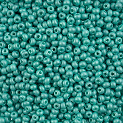 Czech Seed Beads - 6/0 - Permalux Mint (Tube)