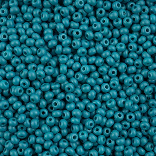 Czech Seed Beads - 6/0 - Permalux Teal (Tube)
