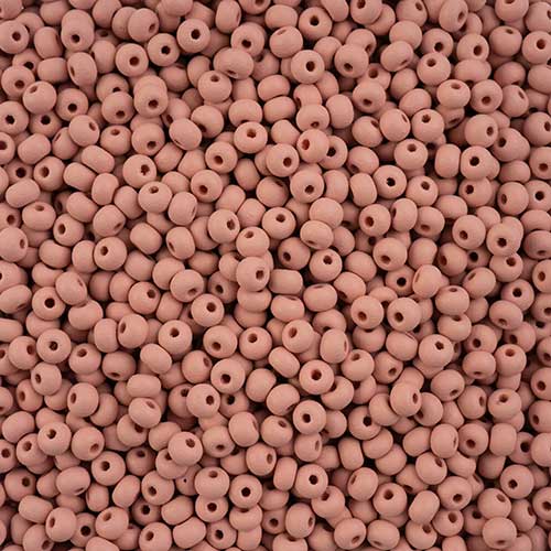 Czech Seed Beads - 6/0 - Permalux Light Brown Matte (Tube)