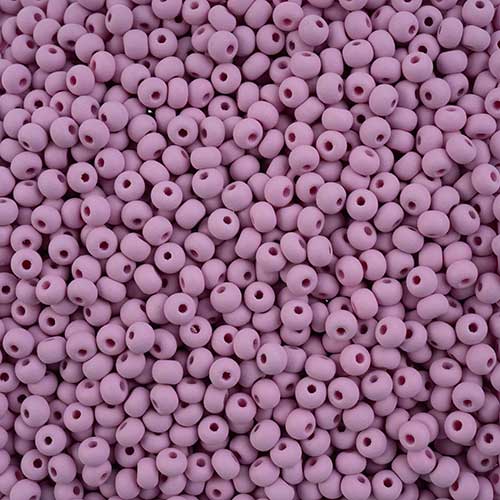 Czech Seed Beads - 6/0 - Permalux Violet Matte (Tube)