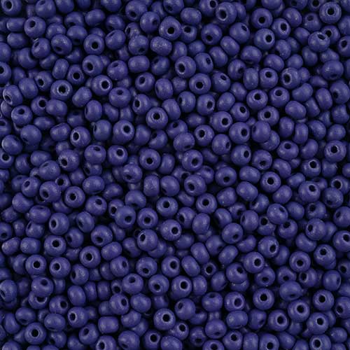 Czech Seed Beads - 6/0 - Permalux Dark Violet Matte (Tube)
