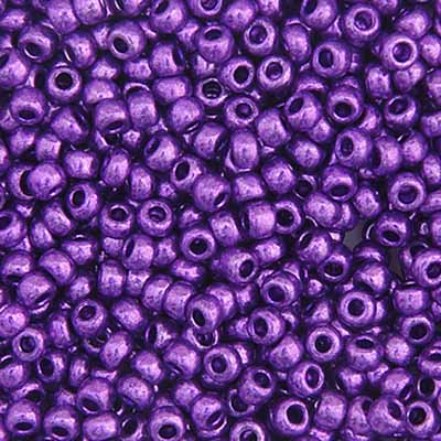 Czech Seed Beads - 8/0 - Metallic Purple (22g)