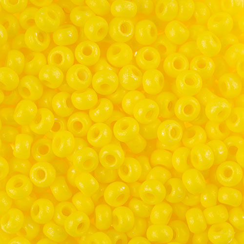 Czech Seed Beads - 8/0 - Terra Intensive Yellow (22g)