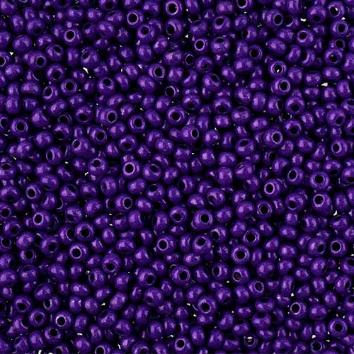 Czech Seed Beads - 8/0 - Terra Intensive Purple (22g)