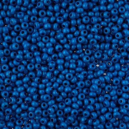 Czech Seed Beads - 8/0 - Terra Intensive Blue (22g)