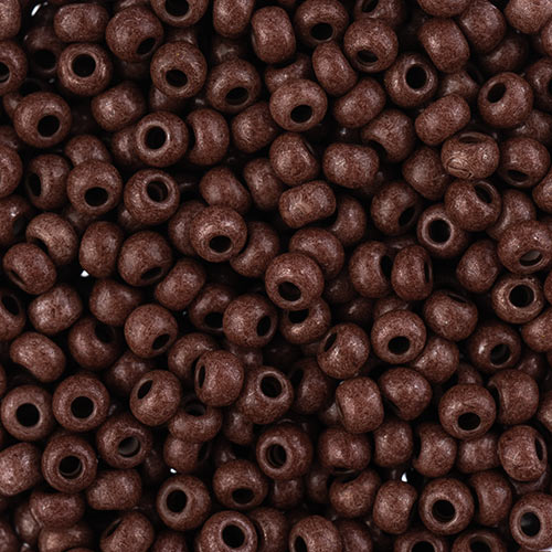 Czech Seed Beads - 8/0 - Terra Intensive Dark Brown (22g)