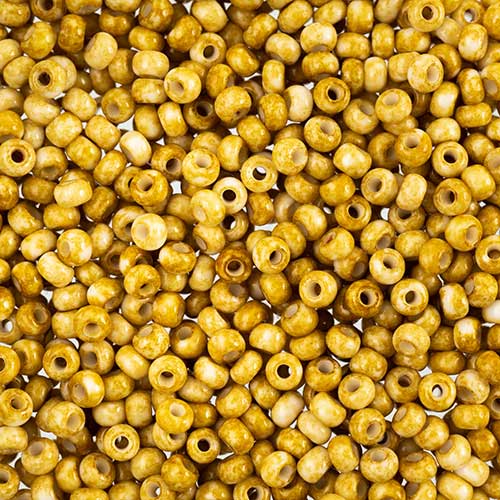 Czech Seed Beads - 8/0 - Travertine (22g)