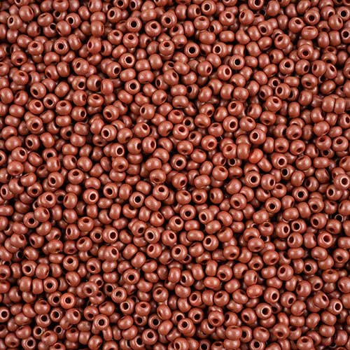 Czech Seed Beads - 8/0 - Permalux Brown (22g)