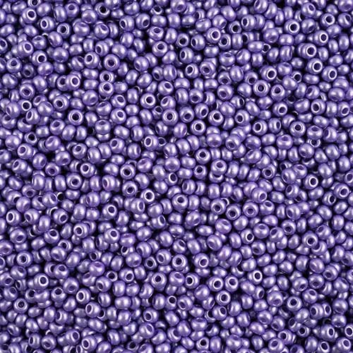 Czech Seed Beads - 8/0 - Permalux Lavender (22g)