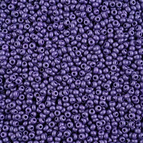 Czech Seed Beads - 8/0 - Permalux Dark Violet (22g)