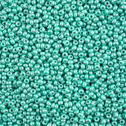 Czech Seed Beads - 8/0 - Permalux Mint (22g)