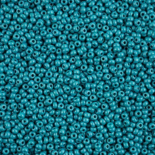 Czech Seed Beads - 8/0 - Permalux Teal (22g)