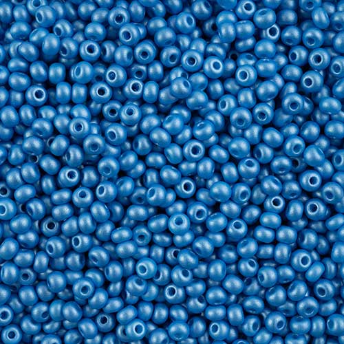 Czech Seed Beads - 8/0 - Permalux Light Blue (22g)
