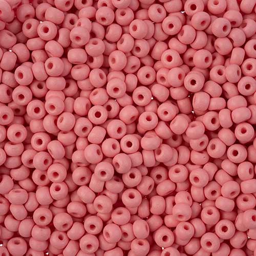 Czech Seed Beads - 8/0 - Permalux Pink Matte (22g)