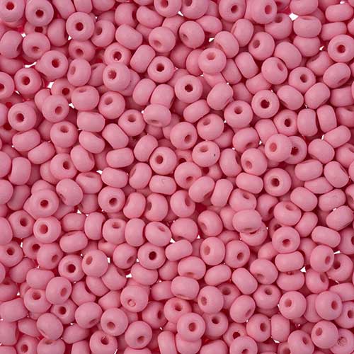 Czech Seed Beads - 8/0 - Permalux Light Pink Matte (22g)