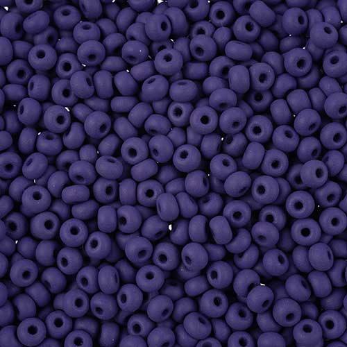 Czech Seed Beads - 8/0 - Permalux Dark Violet Matte (22g)