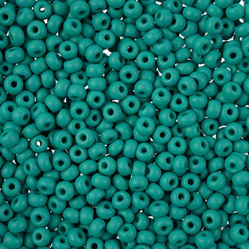 Czech Seed Beads - 8/0 - Permalux Sea Green Matte (22g)