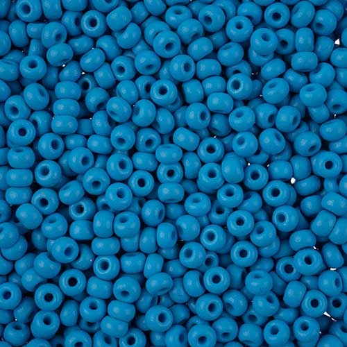 Czech Seed Beads - 8/0 - Permalux Dark Turquoise Matte (22g)