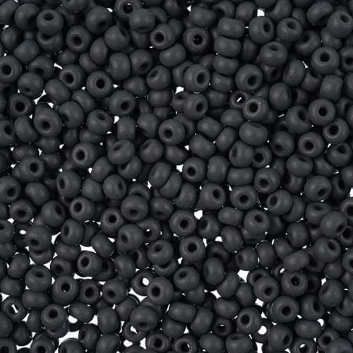 Czech Seed Beads - 8/0 - Permalux Grey Matte (22g)