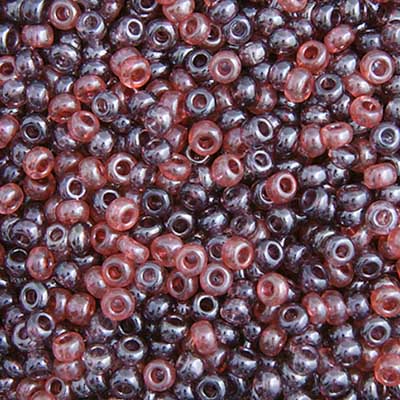 Czech Seed Beads - 10/0 - Lilac Mix Lustered (22g)
