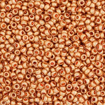 Czech Seed Beads - 10/0 - Metallic Gold (22g)
