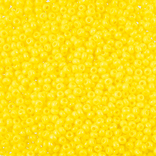 Czech Seed Beads - 10/0 - Terra Intensive Yellow (22g)