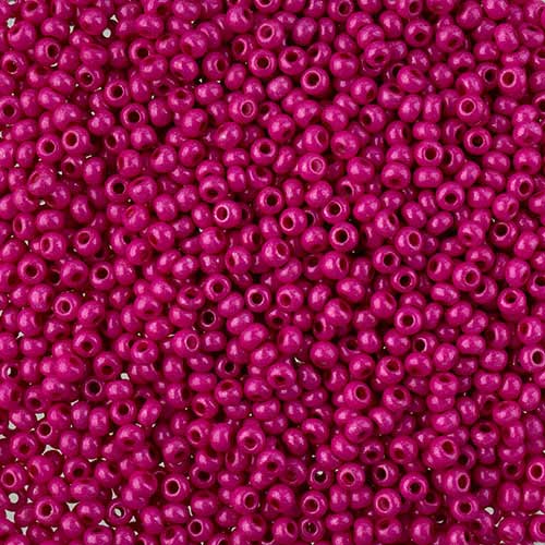 Czech Seed Beads - 10/0 - Terra Intensive Pink (22g)