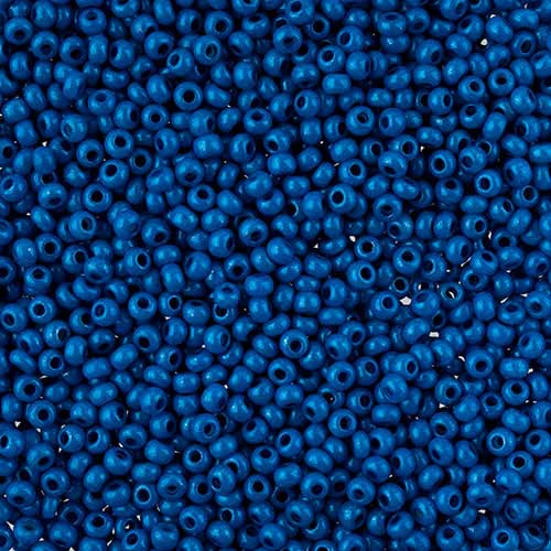 Czech Seed Beads - 10/0 - Terra Intensive Blue (22g)