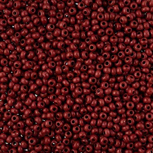 Czech Seed Beads - 10/0 - Terra Intensive Brown (22g)
