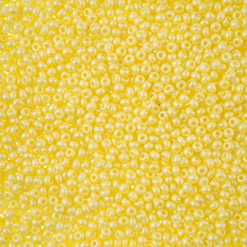 Czech Seed Beads - 10/0 - Permalux Light Yellow (22g)