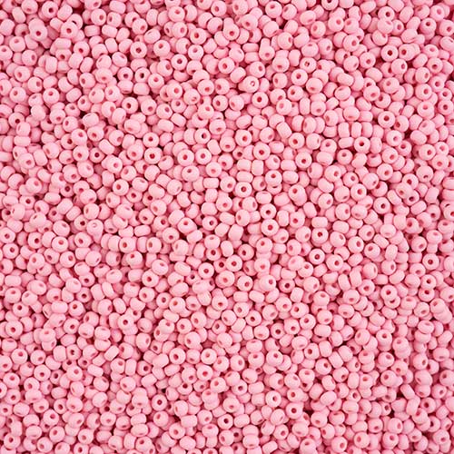 Czech Seed Beads - 10/0 - Permalux Light Pink Matte (22g)