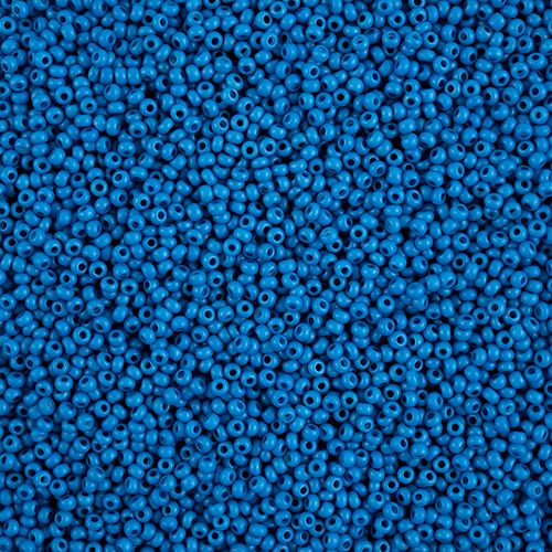 Czech Seed Beads - 10/0 - Terra Intensive Blue Matte (22g)