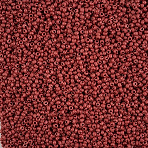 Czech Seed Beads - 10/0 - Terra Intensive Brown Matte (22g)