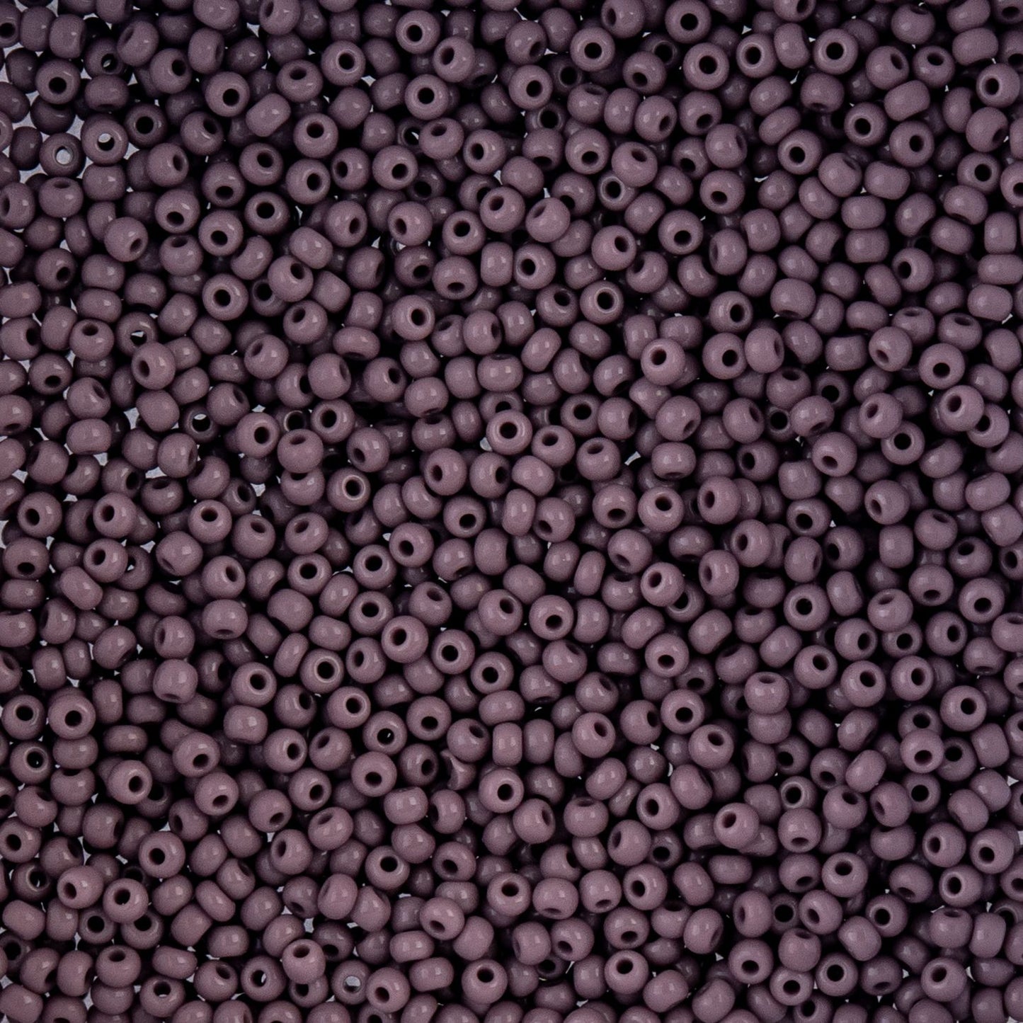 Czech Seed Beads - 10/0 - Natural Opaque Mauve (22g)