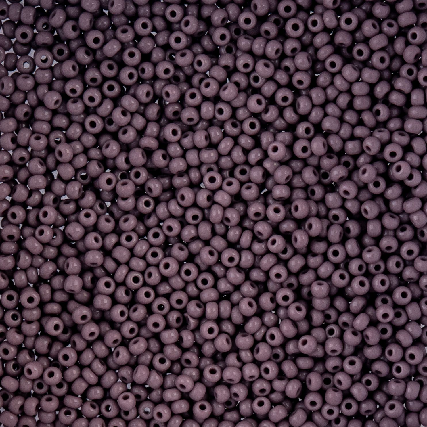 Czech Seed Beads - 10/0 - Natural Opaque Mauve (22g)