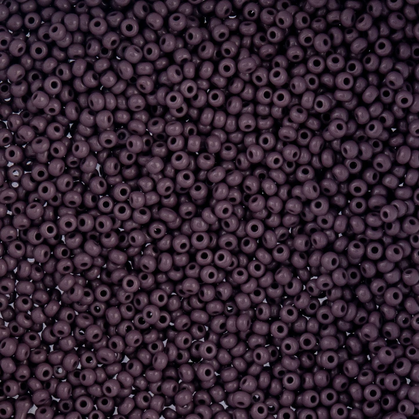 Czech Seed Beads - 10/0 - Natural Opaque Dark Mauve (22g)