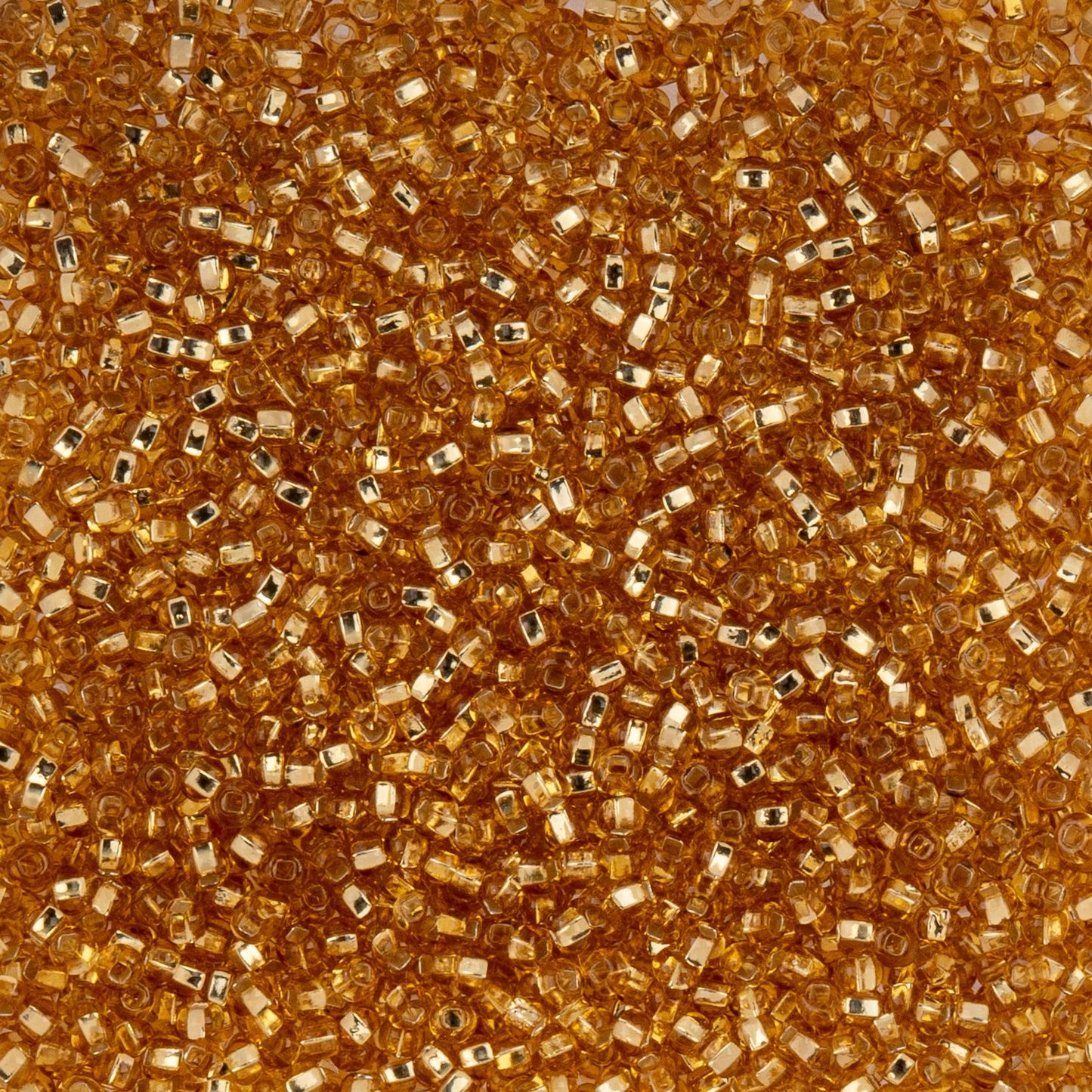 Czech Seed Beads - 10/0 - Silver Lined Light Gold (22g)
