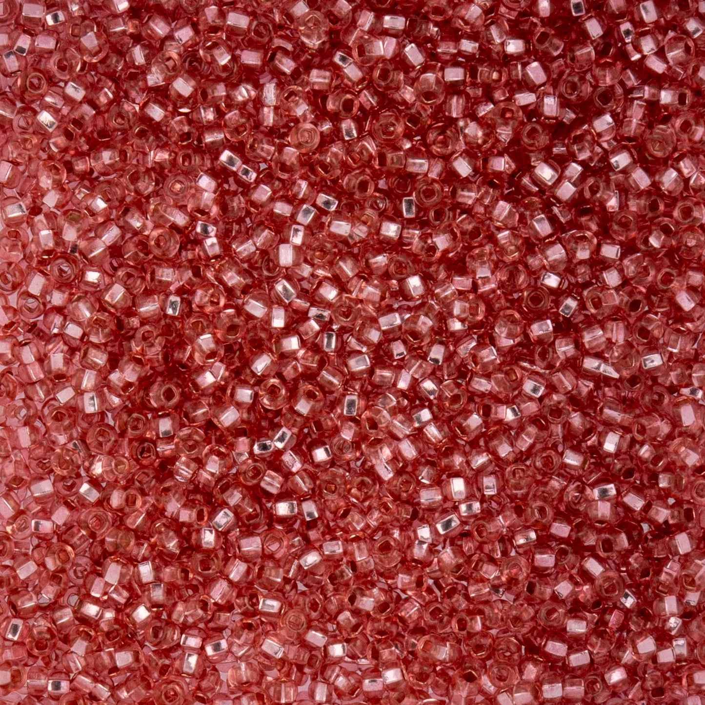 Czech Seed Beads - 10/0 - Silver Lined Pink Natural (22g)