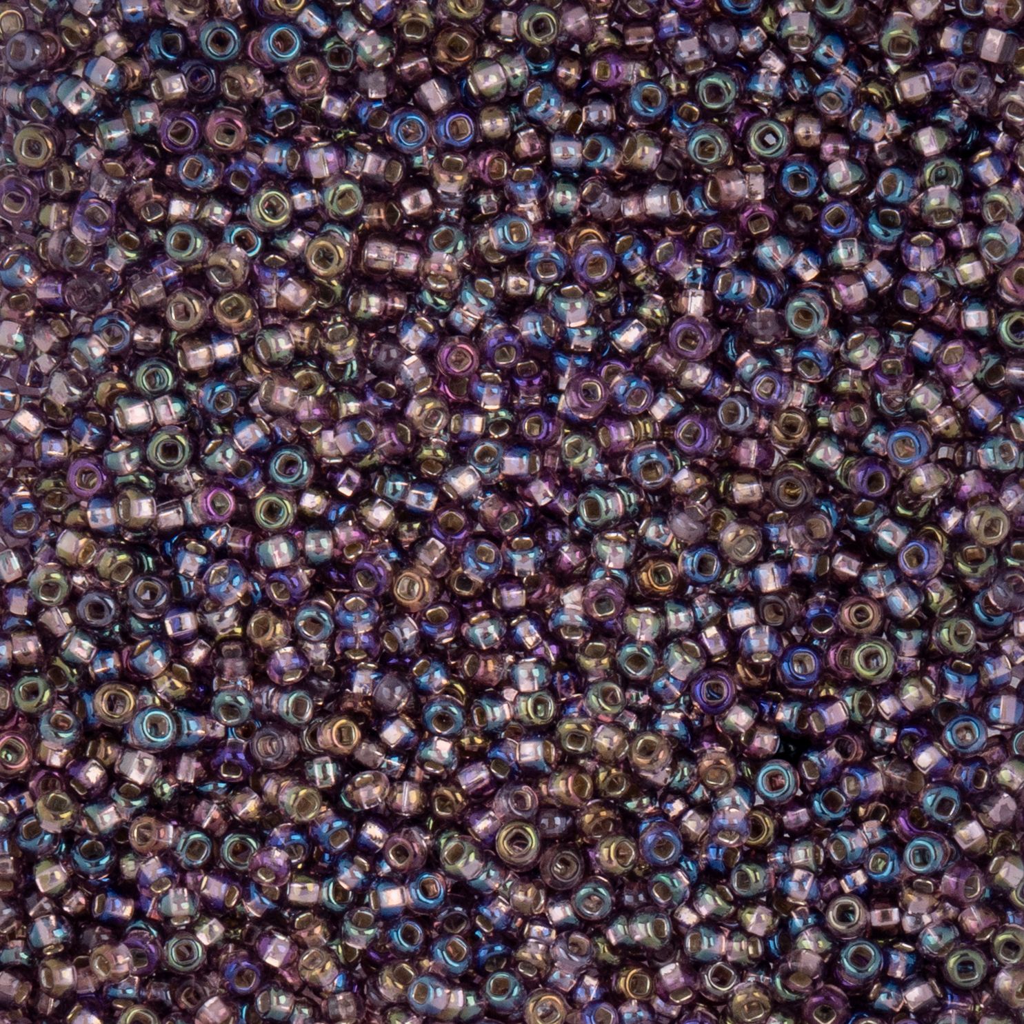 Czech Seed Beads - 10/0 - Silver Lined Light Amethyst AB (22g)
