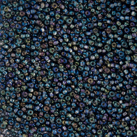 Czech Seed Beads - 10/0 - Silver Lined Grey AB (22g)