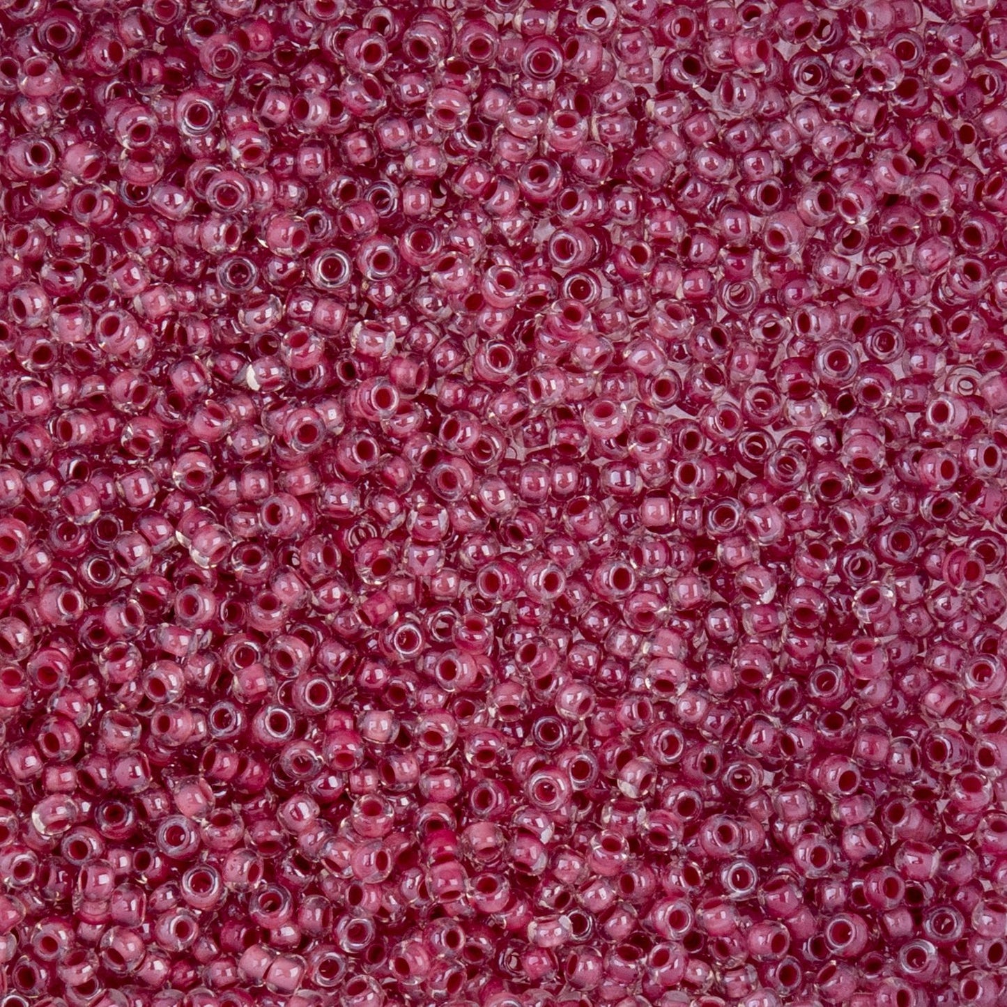 Czech Seed Beads - 10/0 - Colour Lined Red (22g)