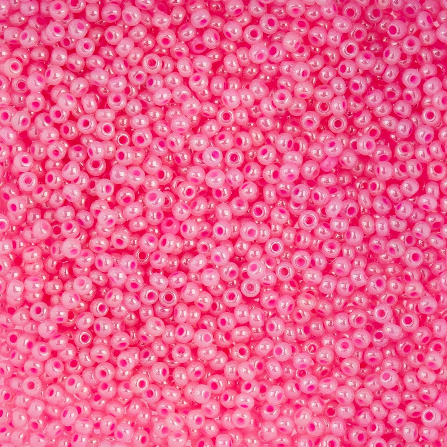 Czech Seed Beads - 10/0 - Pearl Dyed Rose (22g)
