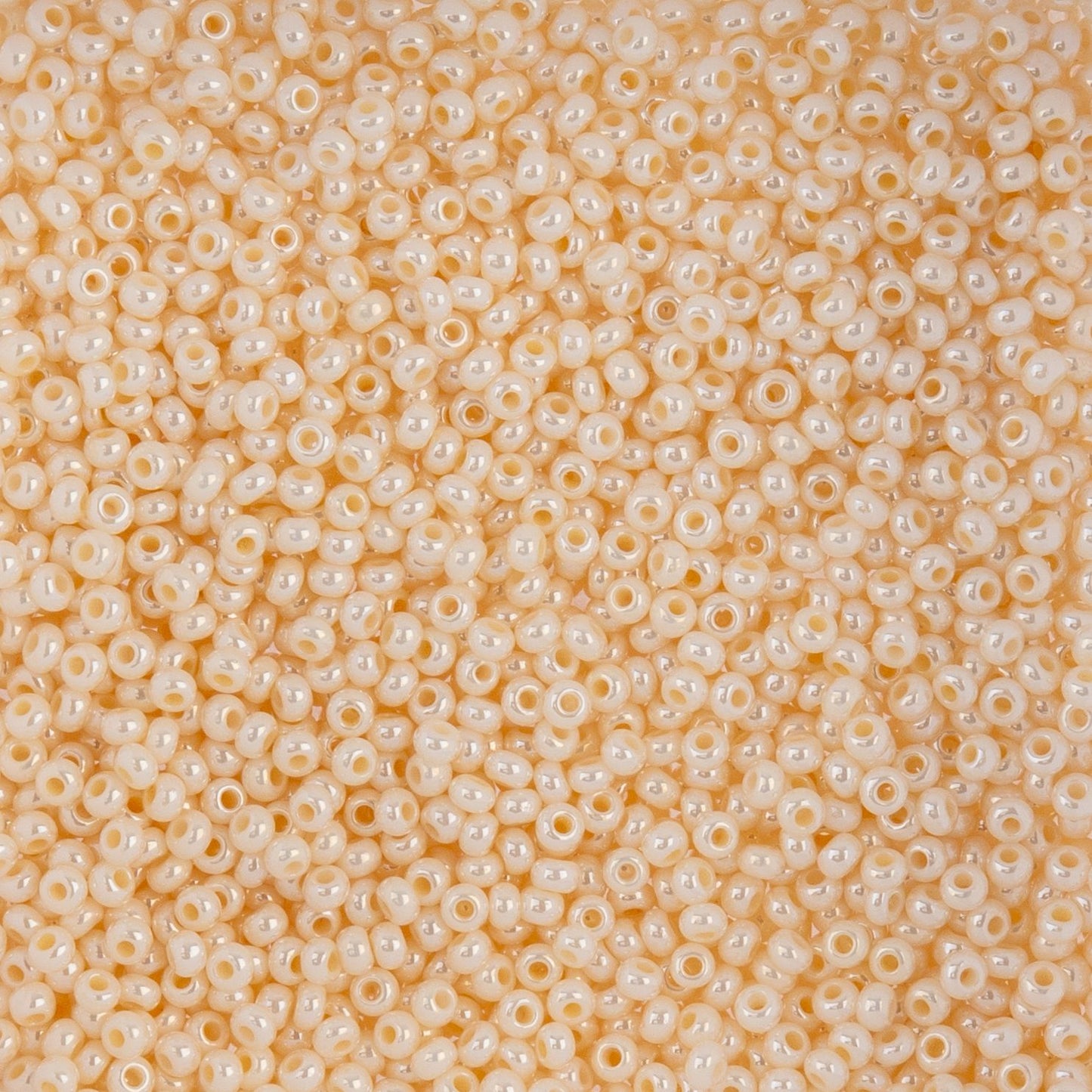 Czech Seed Beads - 10/0 - Pearl Eggshell (22g)