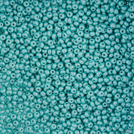 Czech Seed Beads - 10/0 - Shiny Turquoise (22g)