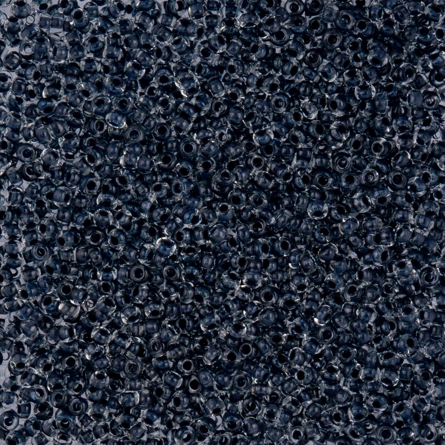 Czech Seed Beads - 10/0 - Color Lined Navy Blue (22g)