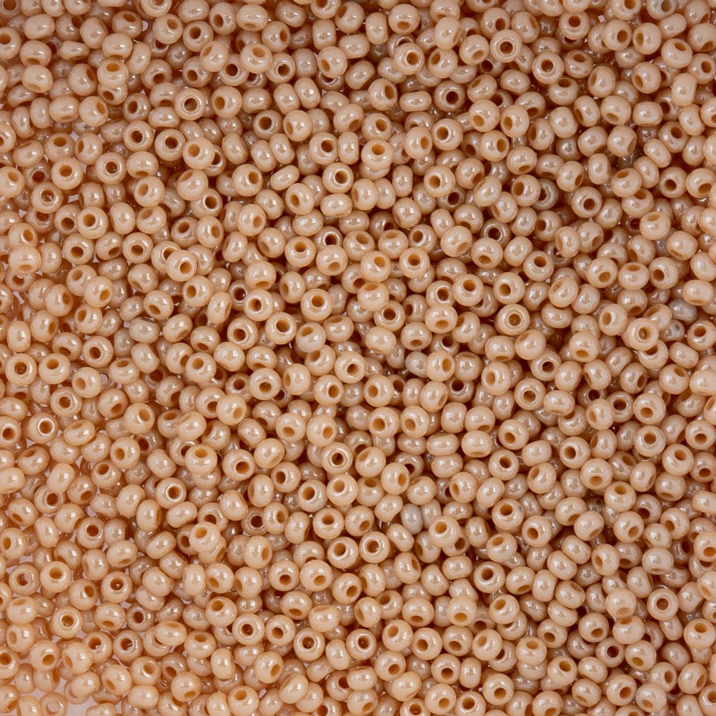Czech Seed Beads - 10/0 - Ivory Luster (22g)