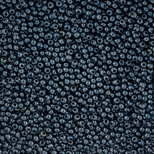 Czech Seed Beads - 10/0 - Dark Green Luster (22g)