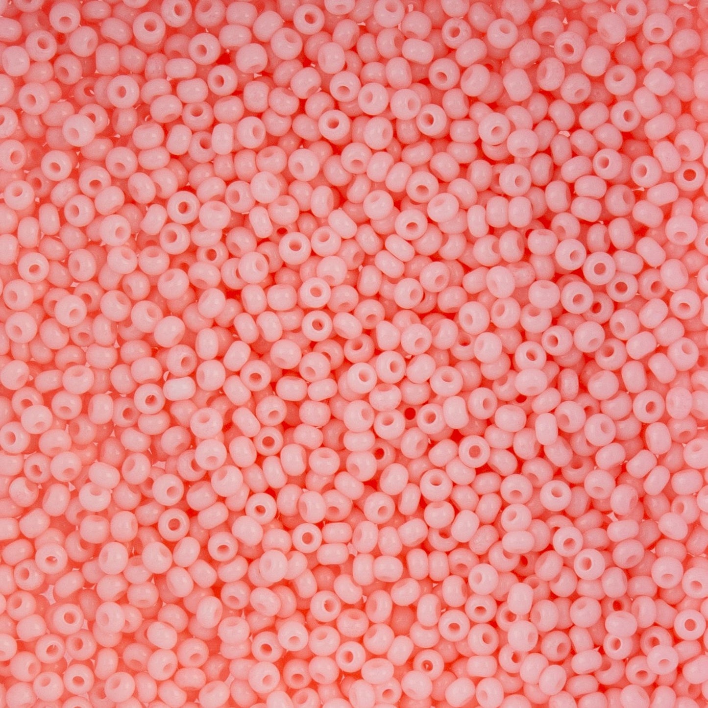 Czech Seed Beads - 10/0 - Chalk Light Pink Solgel (22g)